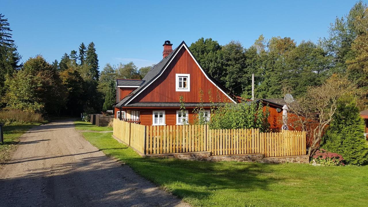 Chalupa U Lesa Červená Voda Exterior foto