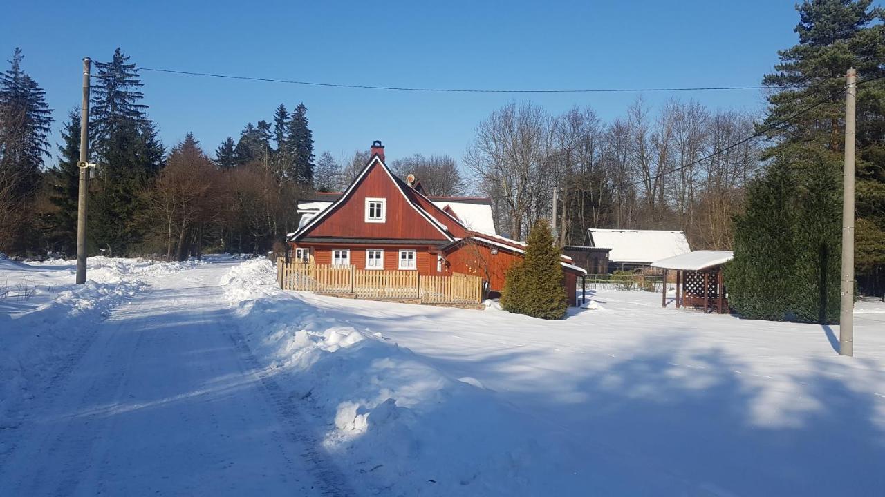 Chalupa U Lesa Červená Voda Exterior foto